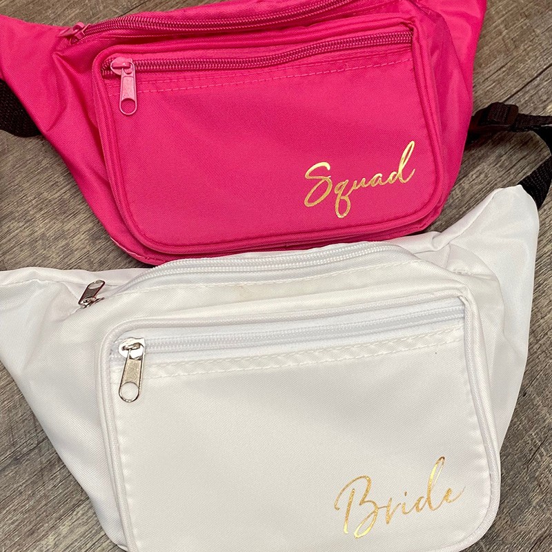 Personalized Bachelorette Party Fanny Pack Bridesmaid Gifts Crossbody Wedding Purse Bride Fanny Pack Gift